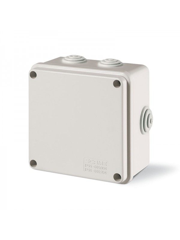 Doza derivatie 100X100 cu presetupe IP55 Scame cod 685.004